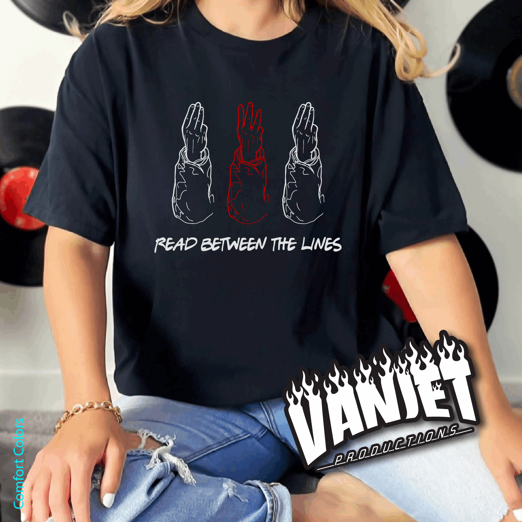 No Duh - Between the Lines Tee