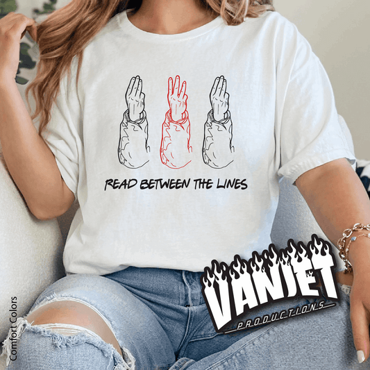 No Duh - Between the Lines Tee