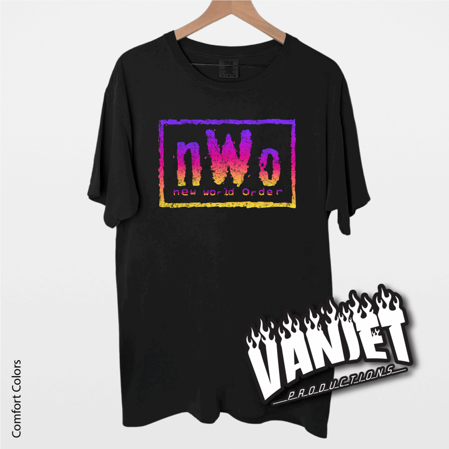 No Duh - nWo Sunset Gradient Tee