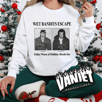No Duh - Wet Bandits Criminal Tee & Crewneck