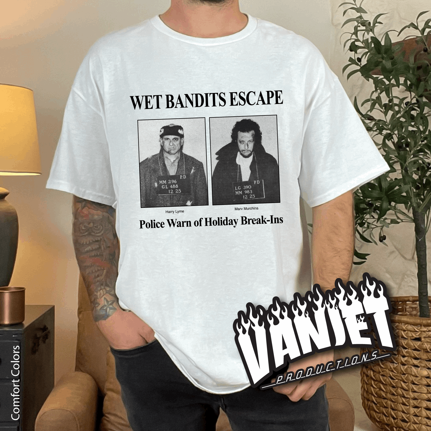 No Duh - Wet Bandits Criminal Tee & Crewneck