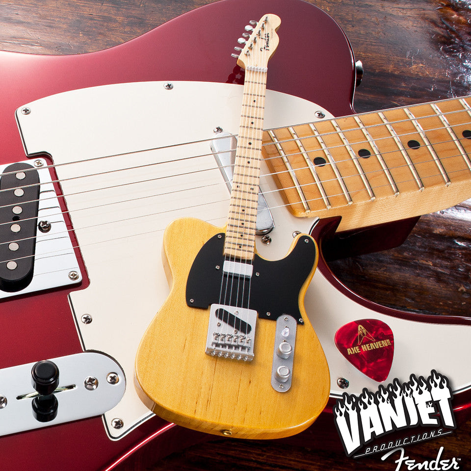 Mini Fender™ Telecaster™ Guitar Replica Model - Butterscotch Blonde - Officially Licensed