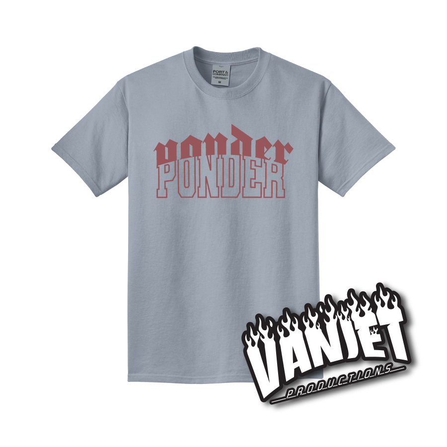 Ponder Lions Varsity Goth Tee Shirt