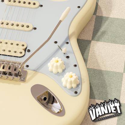 The Daisy Guitar Knob - Custom Guitar Knob Replacement