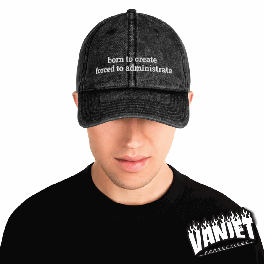 The Flock - Born to Create Vintage Ball Cap