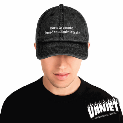 The Flock - Born to Create Vintage Ball Cap
