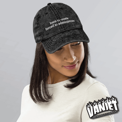 The Flock - Born to Create Vintage Ball Cap