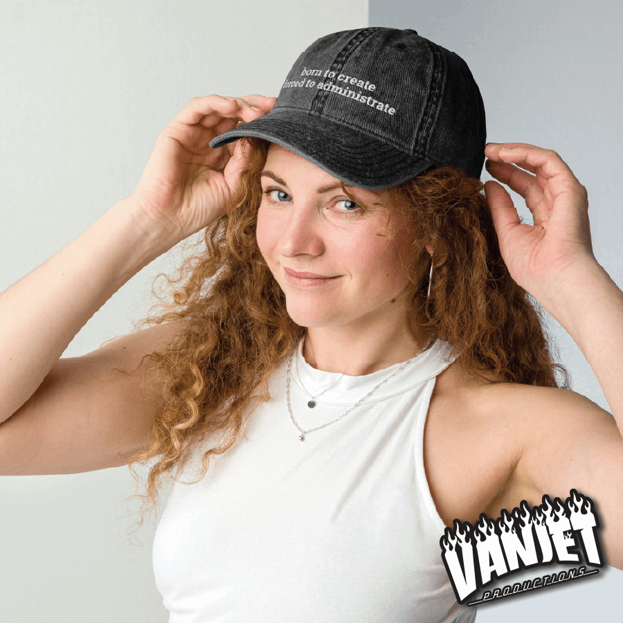 The Flock - Born to Create Vintage Ball Cap
