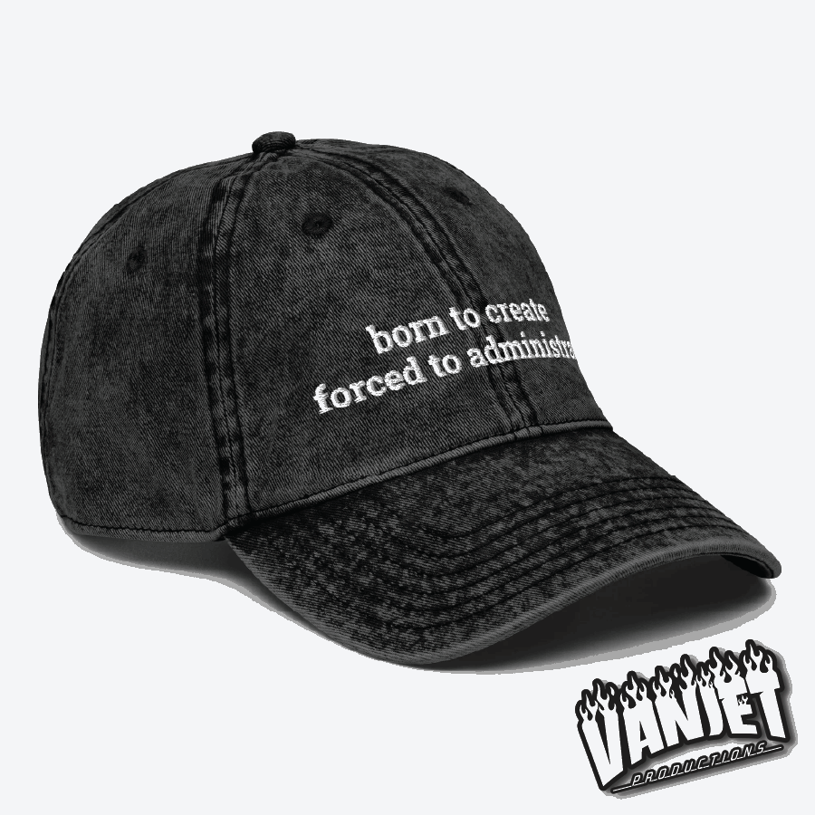 The Flock - Born to Create Vintage Ball Cap