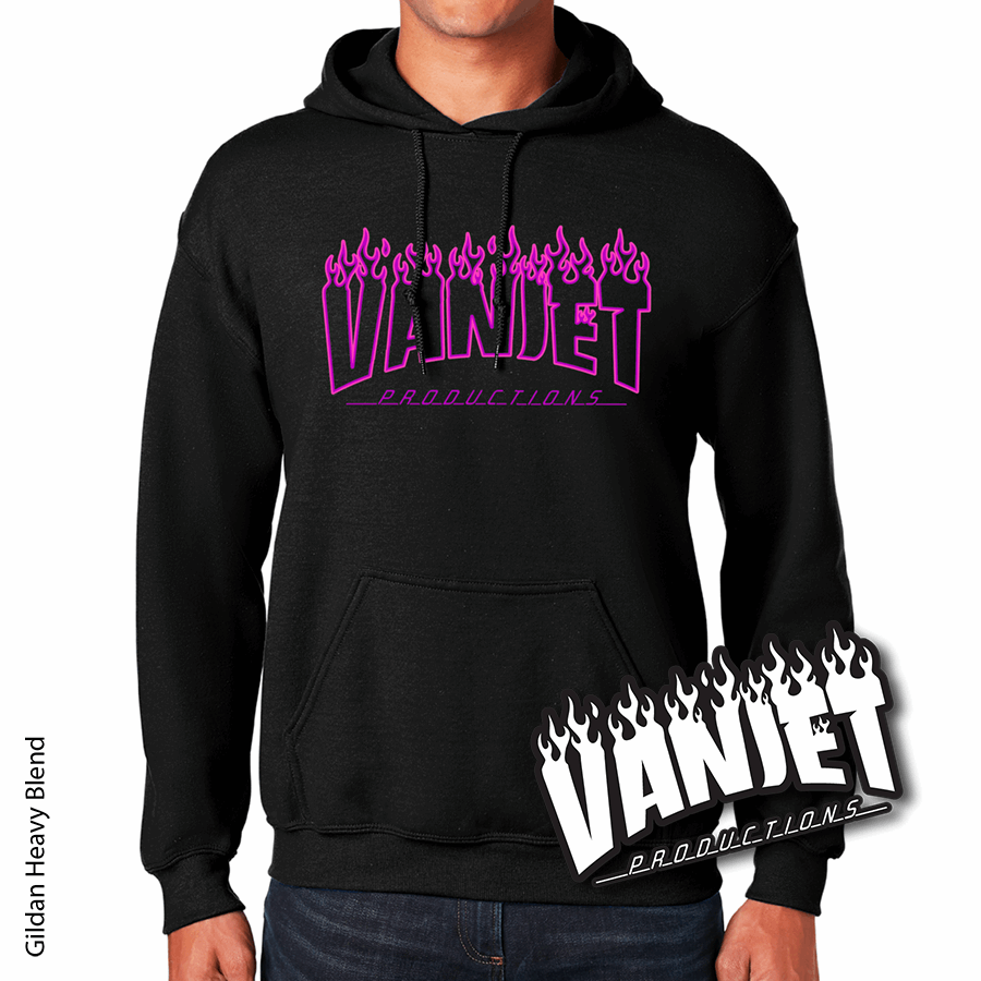 VanJet Productions - Thrash Flamer Hoodie & Tee