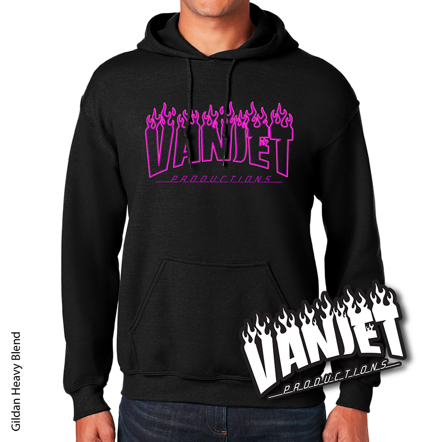 VanJet Productions - Thrash Flamer Hoodie & Tee