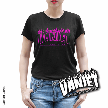 VanJet Productions - Thrash Flamer Hoodie & Tee