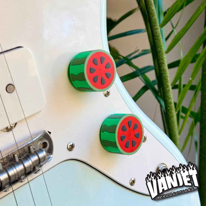 Watermelon Guitar Knob - Custom Guitar Knob Replacement